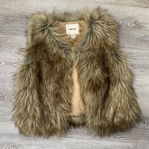 Girl’s Faux Fur Cherokee Vest
